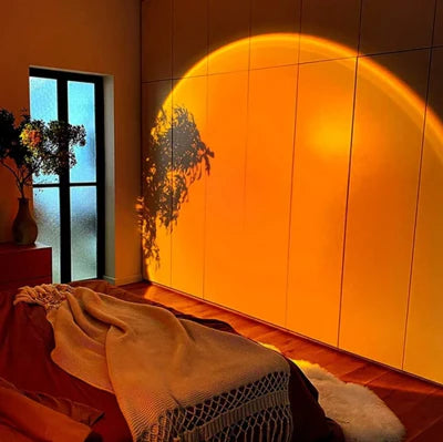 Sunset Lamp by Astrovault™ with 16 Colors in 1, with Remote (PREMIUM QUALITY)