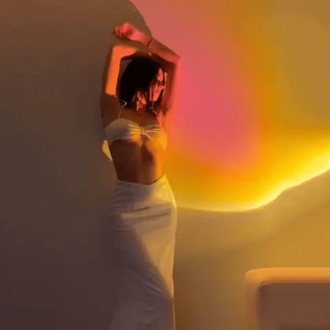 Sunset Lamp by Astrovault™ with 16 Colors in 1, with Remote (PREMIUM QUALITY)